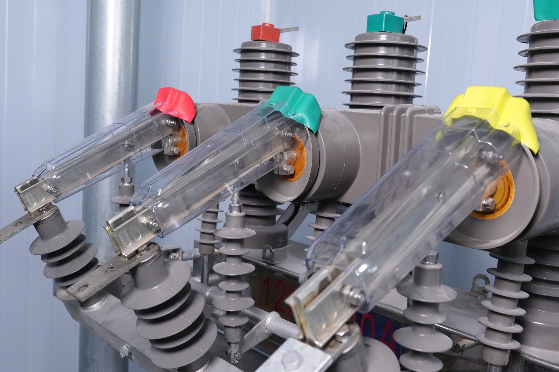 Color-coded insulation covers in production application